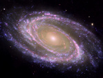 M81 Galaxy - Pink Coloration