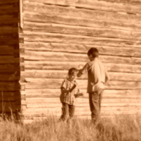 boy,s enjoying outdoors