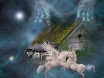 Unicorn - Pegassus / Einhorn - Pegassus / Unicornio