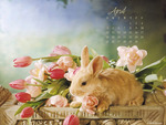 April Bunny Calendar