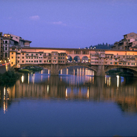 Bridge at Sunset, Florence Italy