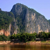Along the Mekong River, Laos