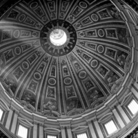St Peters Dome, Rome Italy