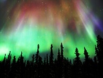 Aurora Borealis, Whitehorse, Yukon, Alaska
