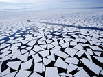 Icebreaking, McMurdo Sound, Antarctica