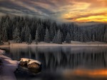 WINTER ON THE LAKE