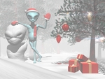 Christmas Alien