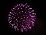 purple fireworks