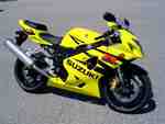 2004 GSXR 600 yellow