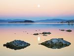 Moonrise over Mono Lake