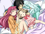 Little Lelouch,Nunnally and Euphemia