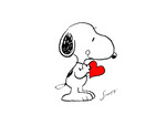 Snoopy with heart