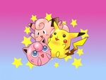 Pikachu,Jigglypuff,Clefairy