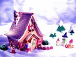 Happy Holidays: Candy cottage