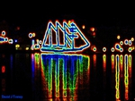 Neon Sailboat