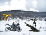 Snow motorbike