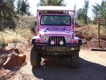 Sedona Pink Jeep