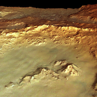 mars crater