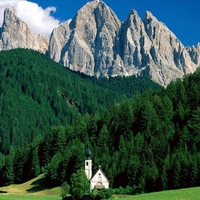 Dolomite Mountains Italy