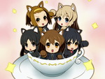 a cup of K-On! neko