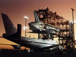 Space Shuttle Under Construction