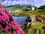 Mountain lake house ireland