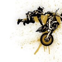 Halftone MX Splatter