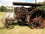 old tractor