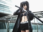 Blackâ˜…Rock Shooter cosplay