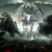 Grim reaper and His hellhounds