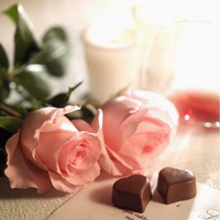 Roses and chocolate 