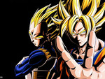 Goku and vegeta