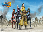 æˆ¦å›½BASARA 3 Sengoku Basara 3 Tokugawa Ieyasu, Mitsunari Ishida, Masamune Date, Sanada Yukimura standing