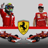 Ferrari f10 massa and alonso 2010