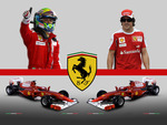 Ferrari f10 massa and alonso 2010