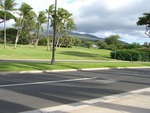 Beautiful Landscape in front of the Shop at Wailea, Maui, Hawaii