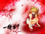 cute,girl,in red,Ikkitousen