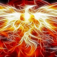Fantasy Fire Phoenix