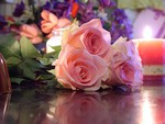 Roses in the Candlelight