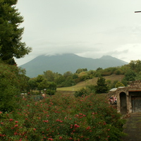 Mt. Vesuvius from Pompei exit