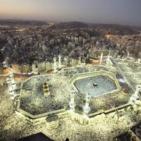 The holy place for Muslims (Macca)