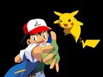 Pokemon Ash and Pikachu