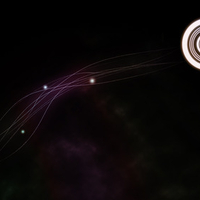 Abstract Circles and lights