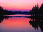 Sunrise Over Bisk Lake, Ontario, Canada