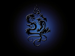 Black and Blue Dragons