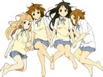 K-ON Mio, Ritsu, Yui, Tsumugi