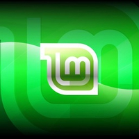 Linux Mint Dark Aqua Wallpaper HD