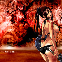 cute girl,a beautiful massacre,