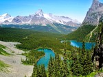Mary Lake, Rocky Mountains National Park, Canada