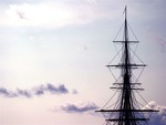uss constitution mast